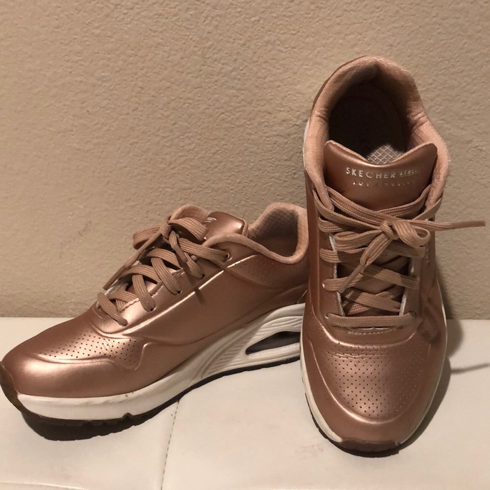 Skechers Rose Gold Unos Sneakers